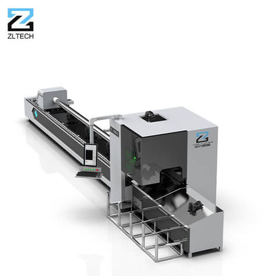 Tagliatrice del laser del tubo del metallo dei mandrini di CNC tre 9000mm
