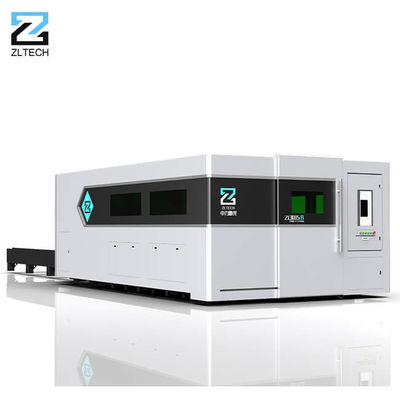 Metallo che elabora fonte per il taglio di metalli di scambio 1000w-8000w Raycus di copertura completa del letto matrimoniale del laser dello strato di CNC